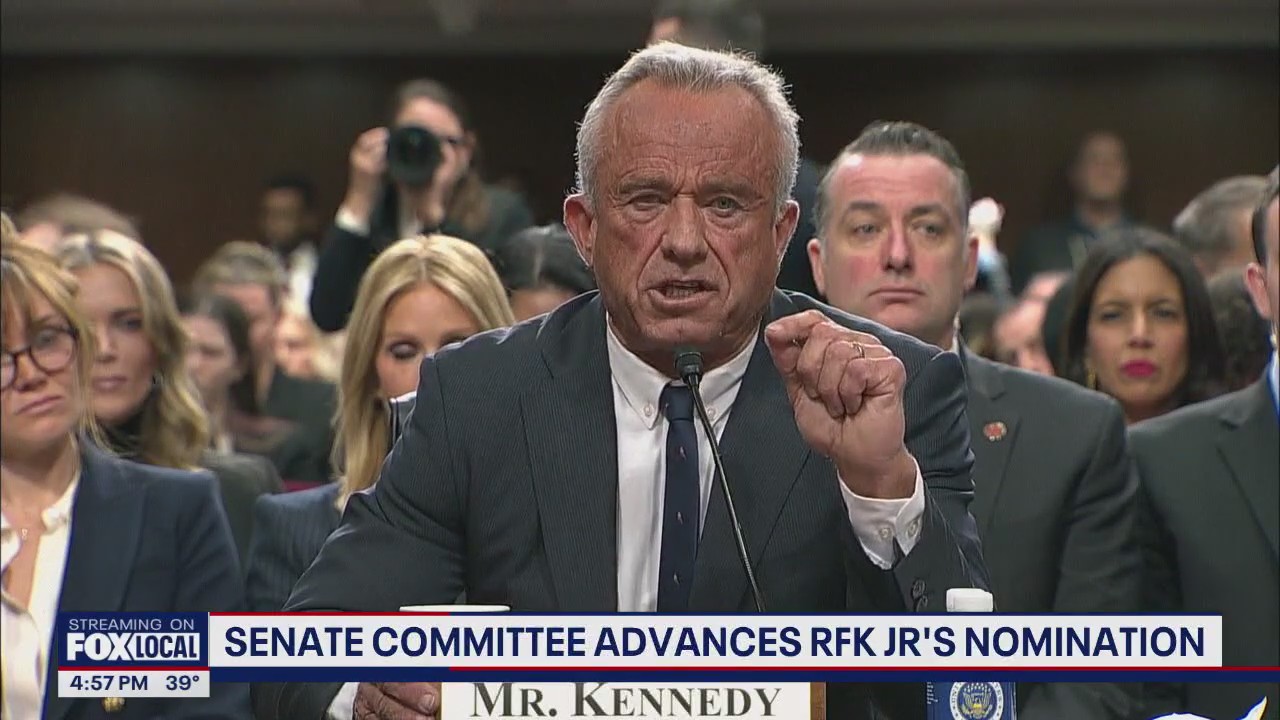 Senate committee advances RFK Jr's nomination