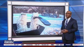 Noodles freeze mid-air in Minnesota