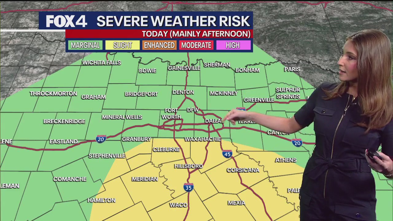 Dallas weather: Your June 1 morning forecast