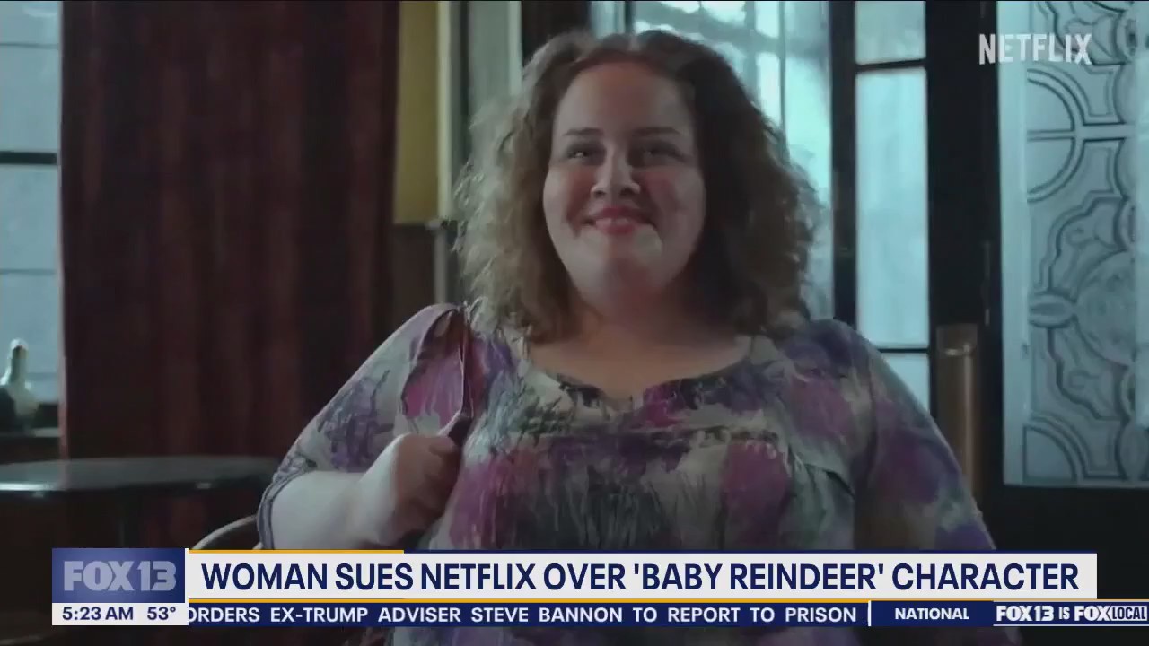Woman sues Netflix over 'Baby Reindeer' character