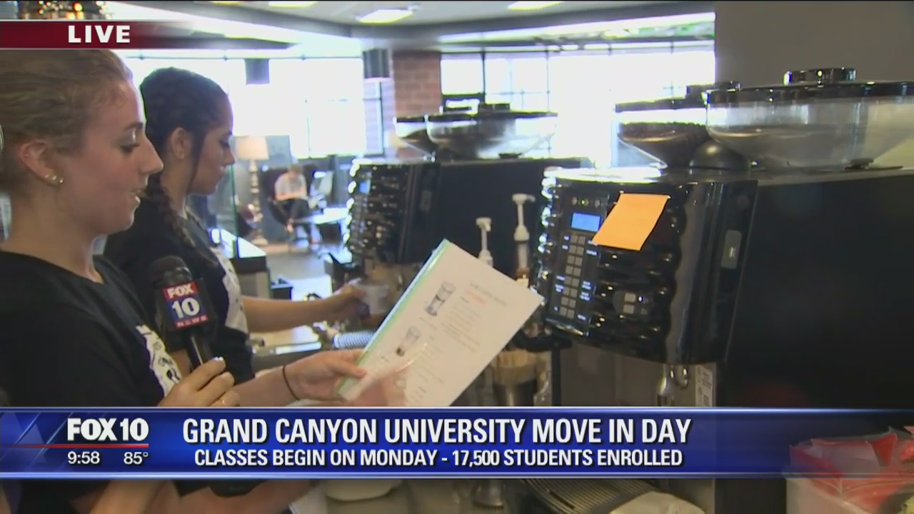 Move-in day at Grand Canyon University