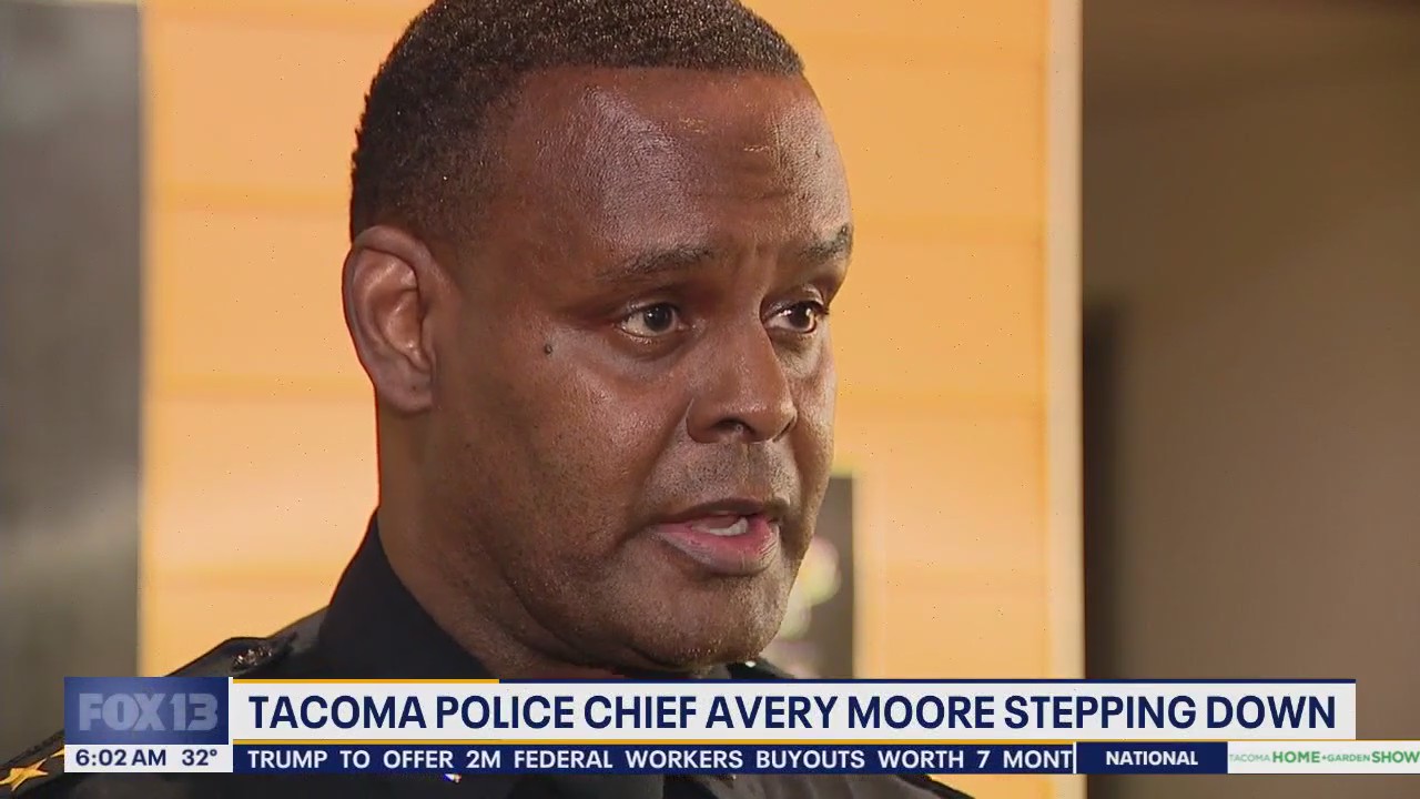 Tacoma PD Chief Avery Moore stepping down | FOX 13 Seattle