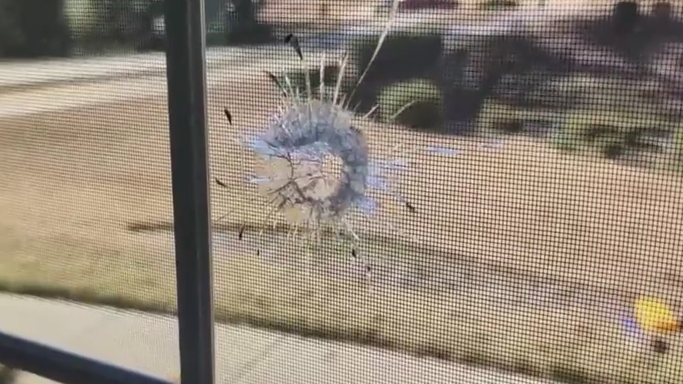 Home of 78-year-old DeKalb woman 'shot up'