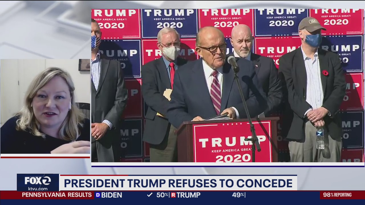 President Trump refuses to concede, launches legal challenges to election results