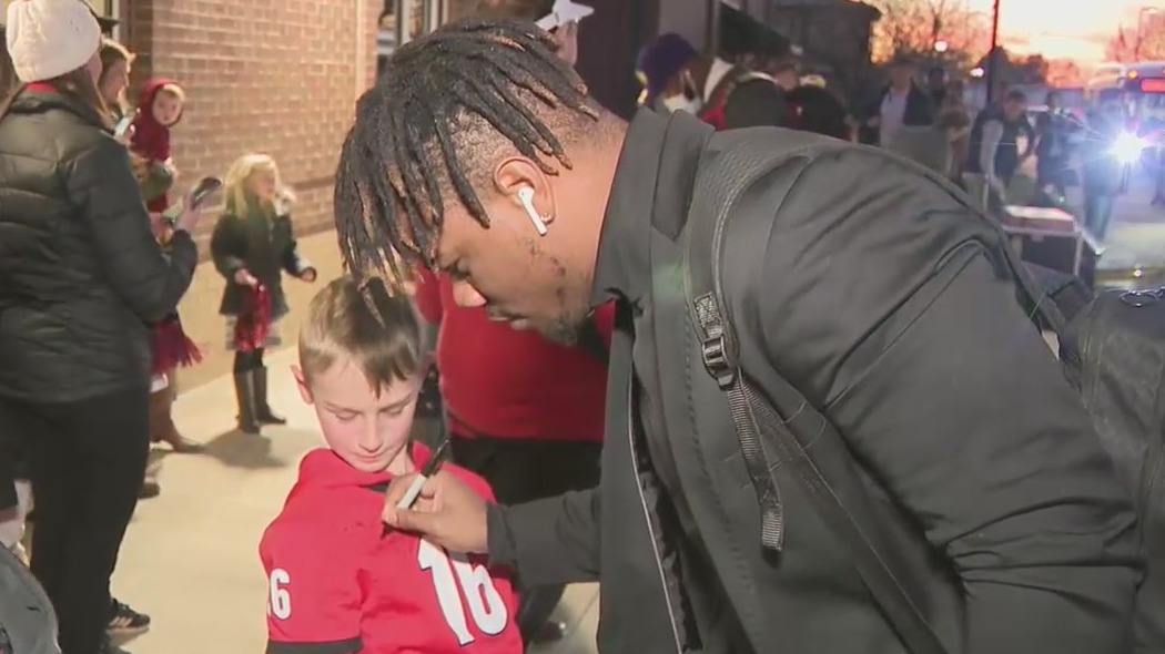 UGA gets send off to College Football Championship