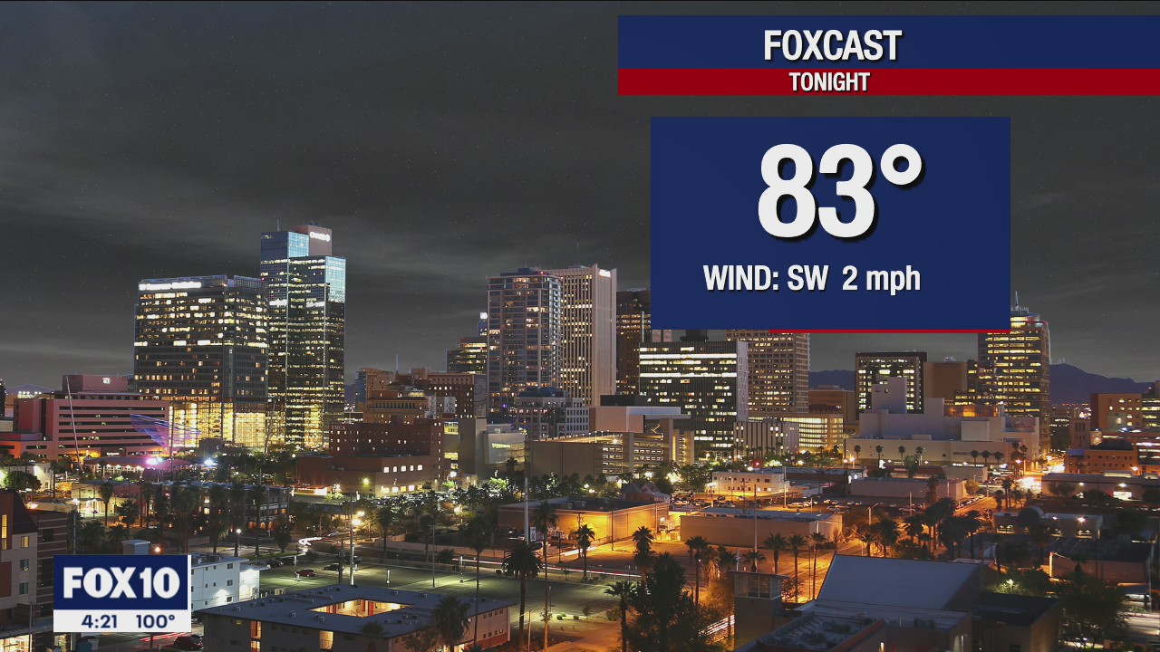 4 p.m. Weather Forecast - 8/15/22