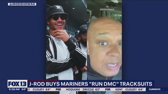 J-Rod buys Mariners 'Run-D.M.C.' tracksuits