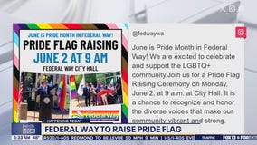 Pride flag to be raised in Federal Way, WA