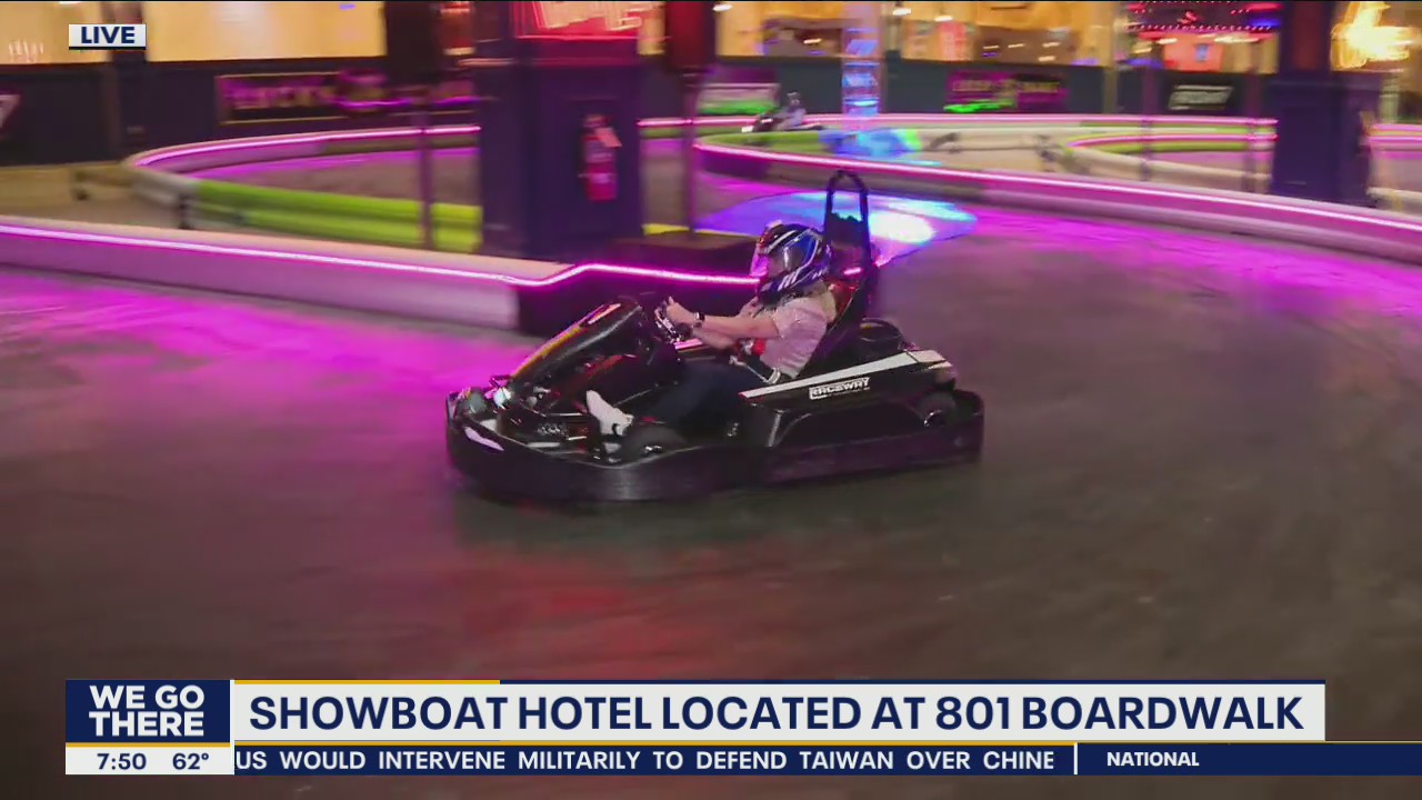Go-kart raceway is opening at Atlantic City hotel
