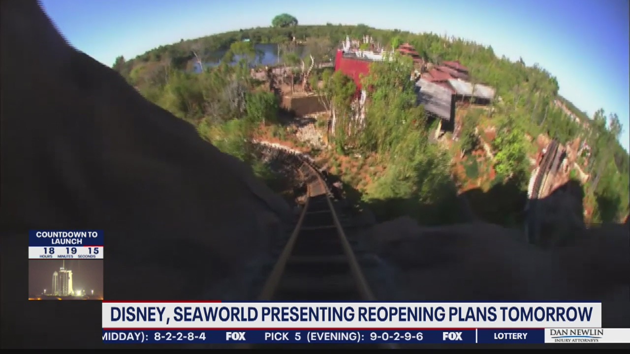 Theme parks to present reopening plans