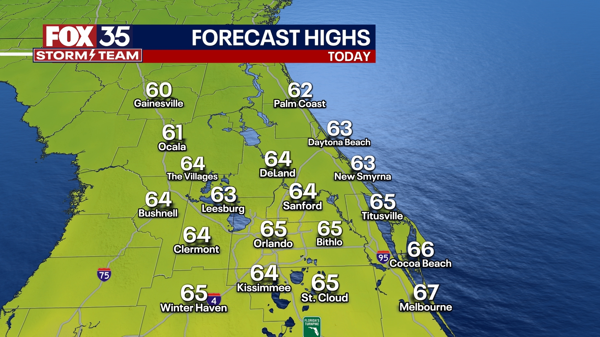 Orlando Weather Forecast: December 6, 2023