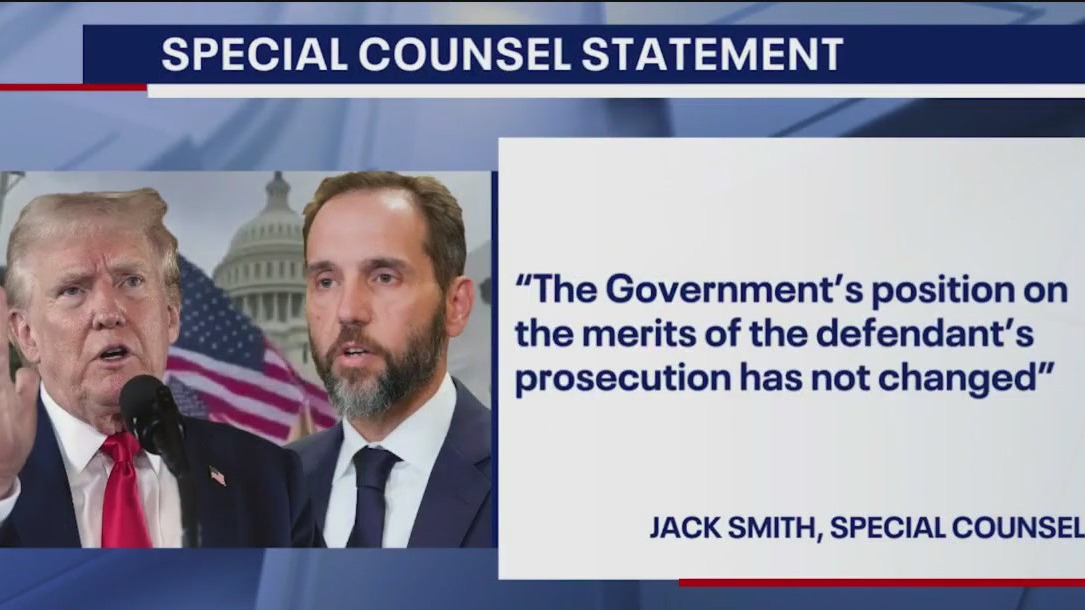 Trump's election interference case dropped