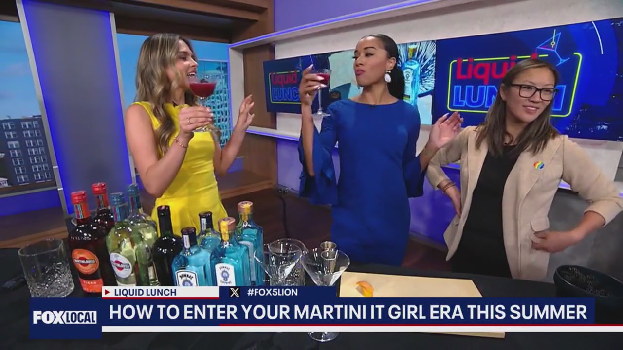 Entering your summer martini era