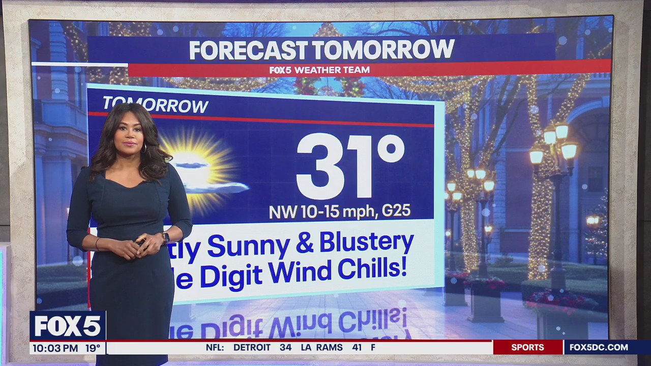 Weather Forecast, Monday, Dec. 15