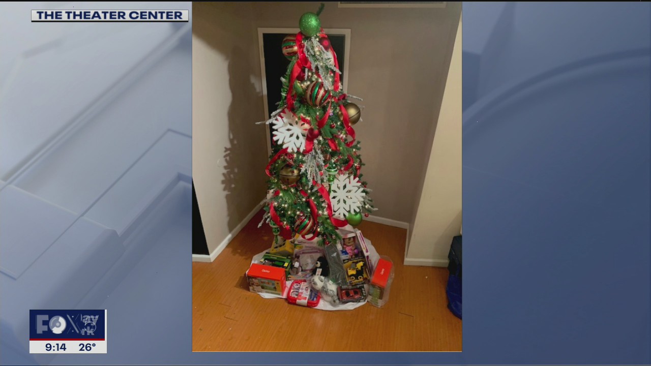 Toy drive with Off Broadway