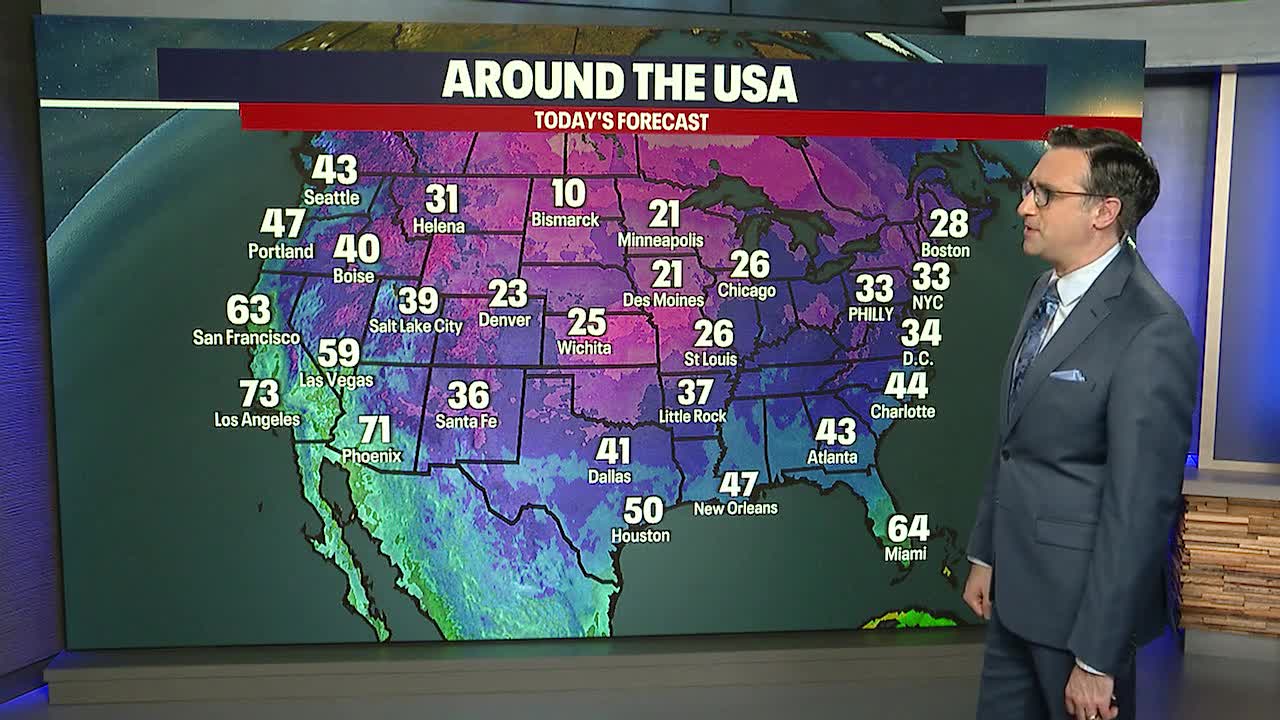 Seattle weather: Temperatures dropping Tuesday