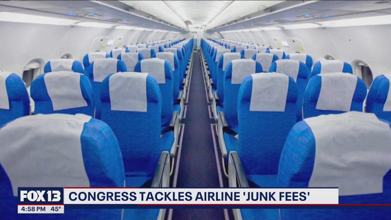 Congress tackles airline 'junk fees'