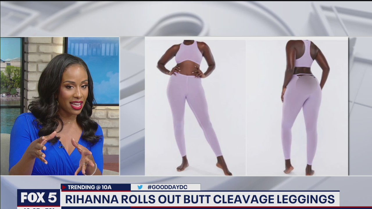 Rihanna rolls out new butt cleavage leggings