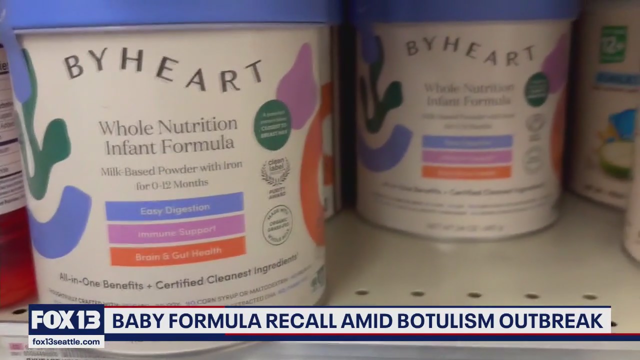 ByHeart infant formula recalled after botulism sickens 13 children nationwide