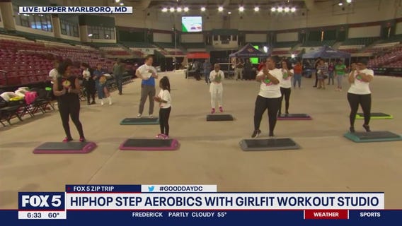 HipHop step aerobics with GirlFit
