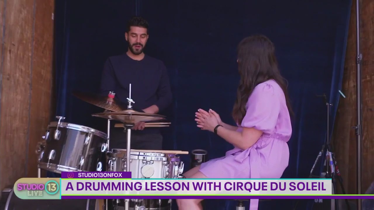 SPONSORED: Learning how to play the drums with Cirque du Soleil's 'KOOZA'