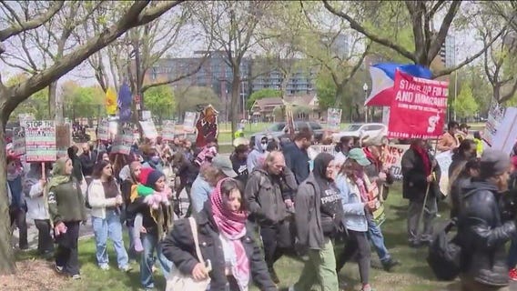 May Day protests stretch into 3 days as Chicago activists rally against Trump policies