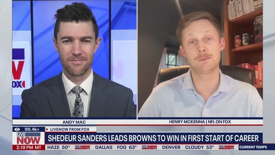 Shedeur Sanders leads Browns to win in first career start
