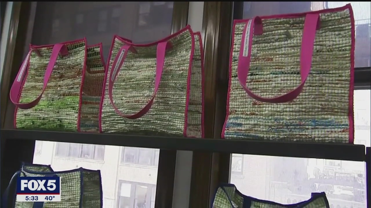 Turning plastic bags into fashion-forward accessories with ReFashion