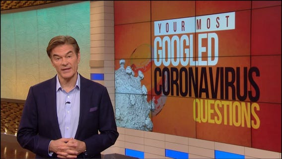 Dr. Oz's COVID-19 minute