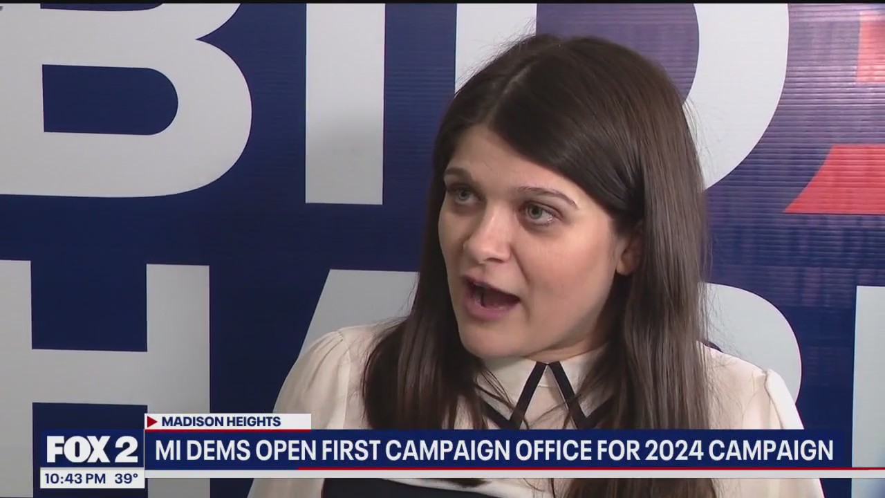 Biden campaign opens first Michigan office in 2024