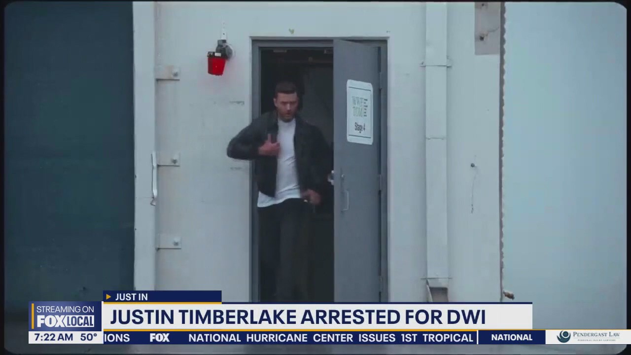 Justin Timberlake arrested for DWI