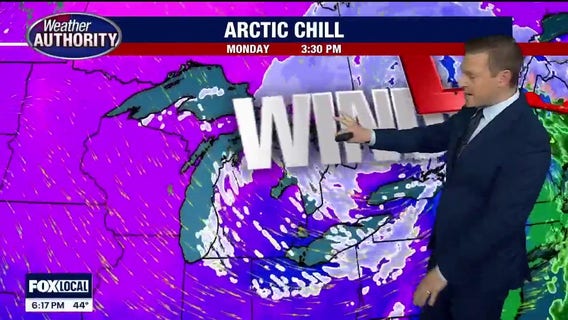 Bomb Cyclone to affect Michigan Monday