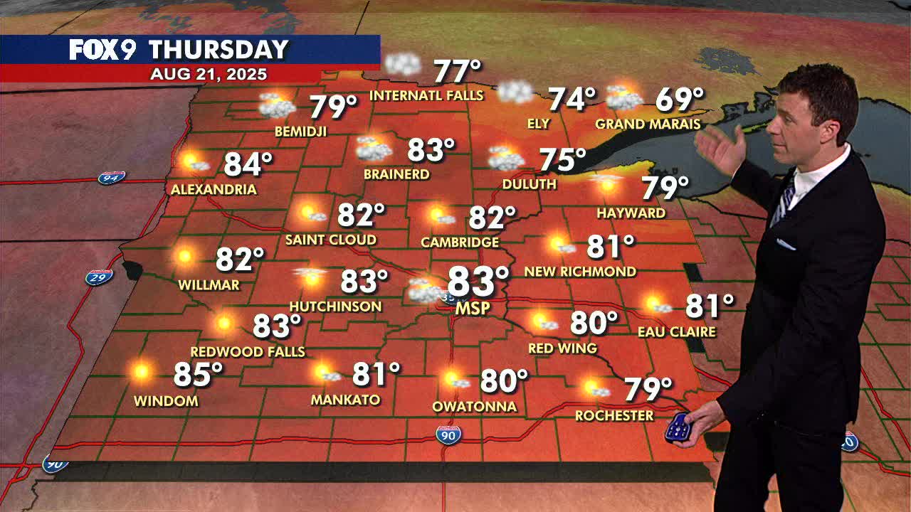 MN weather: Warm, sunny start to MN State Fair | FOX 9 Minneapolis-St. Paul