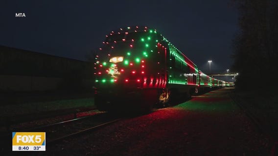 MTA launches special holiday-themed trains | Good Day Weekend