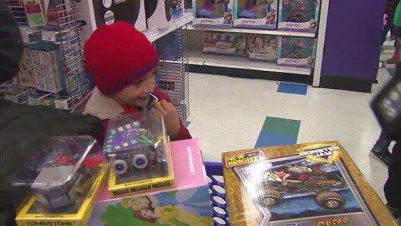 Thousands of kids go on shopping spree as part of ‘Christmas Cheer All Year’ campaign