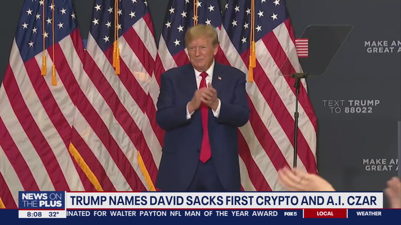 Trump names David Sacks as Crypto and AI czar | FOX 5 DC