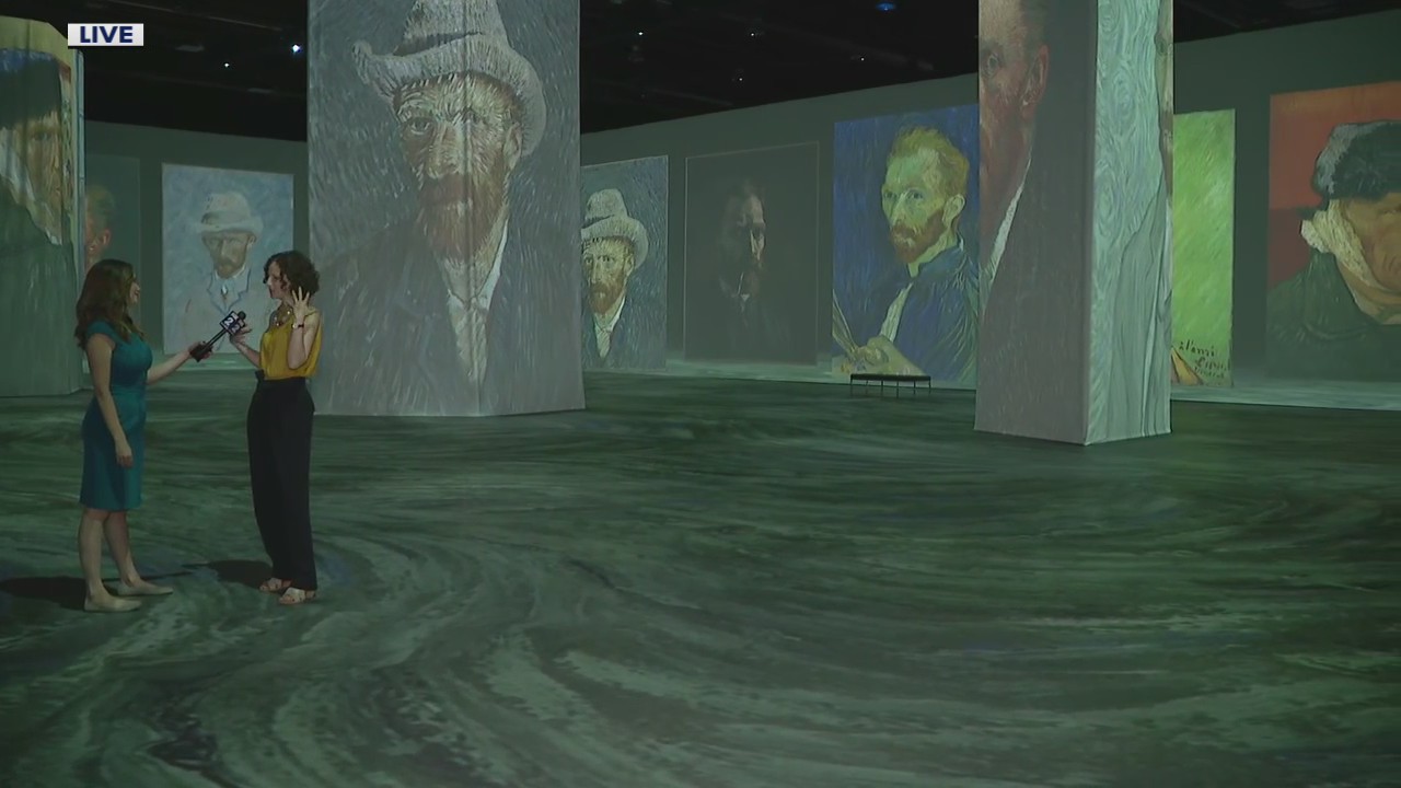 What's inside the new Vincent van Gogh Experience exhibit in Detroit?