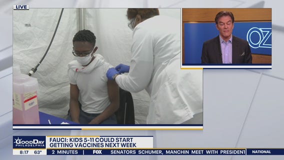 Fauci: Kids ages 5-11 could start getting vaccines next week