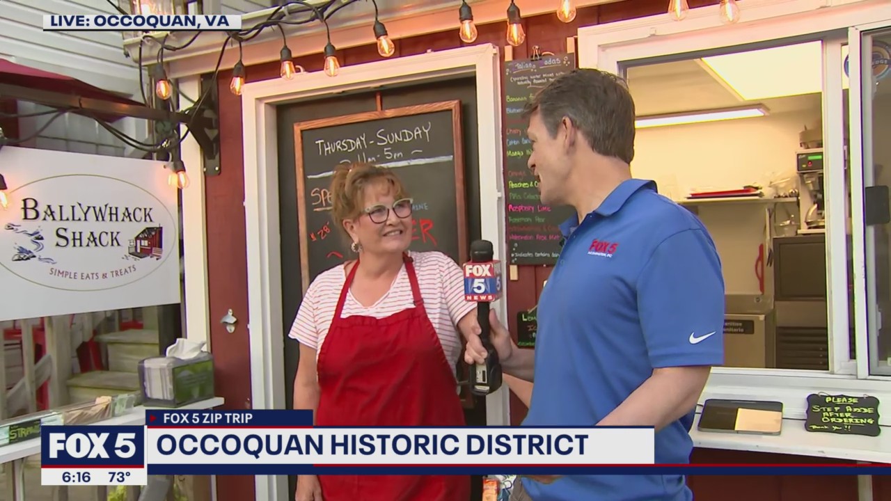 FOX 5 Zip Trip Occoquan: The Ballywhack Shack!