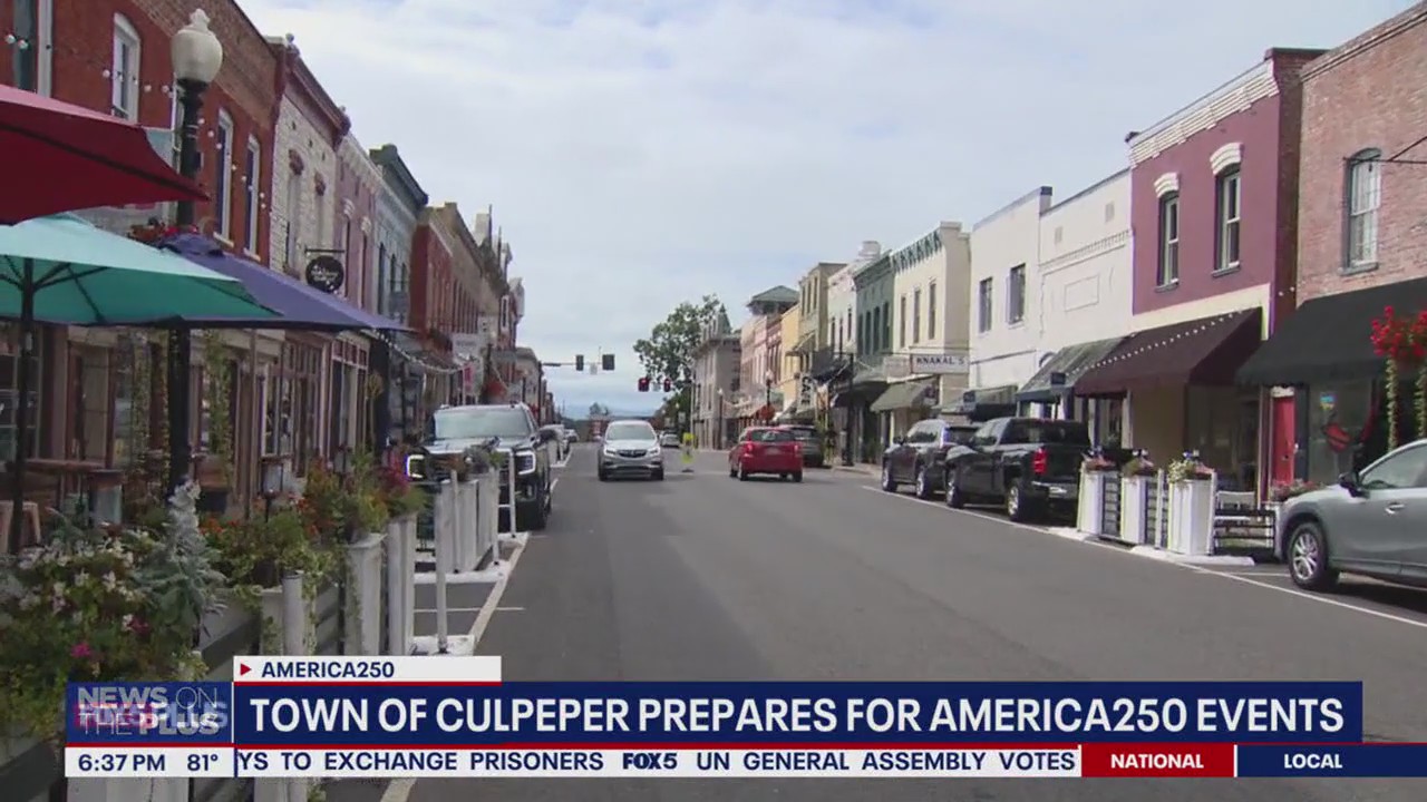 Town of Culpeper prepares for America250 events