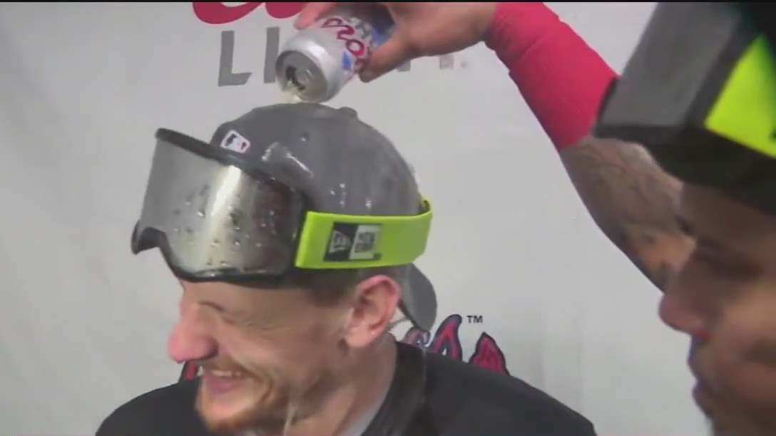 Braves react to NL East divisional crown