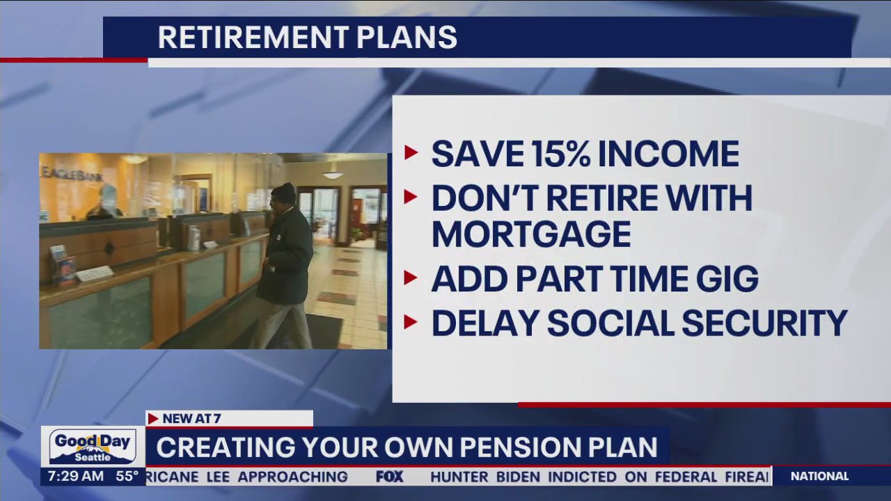 Creating your own pension plan