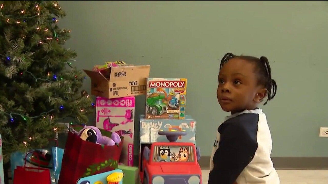 Calumet City family surprised with presents