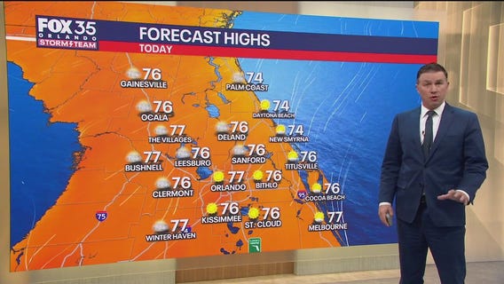 Orlando Weather AM Forecast: November 14, 2025