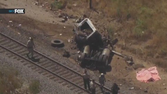 Train crashes into semi-truck, driver killed