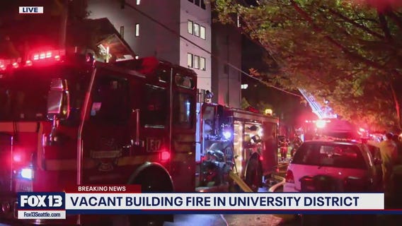 No injuries in vacant building fire in U District
