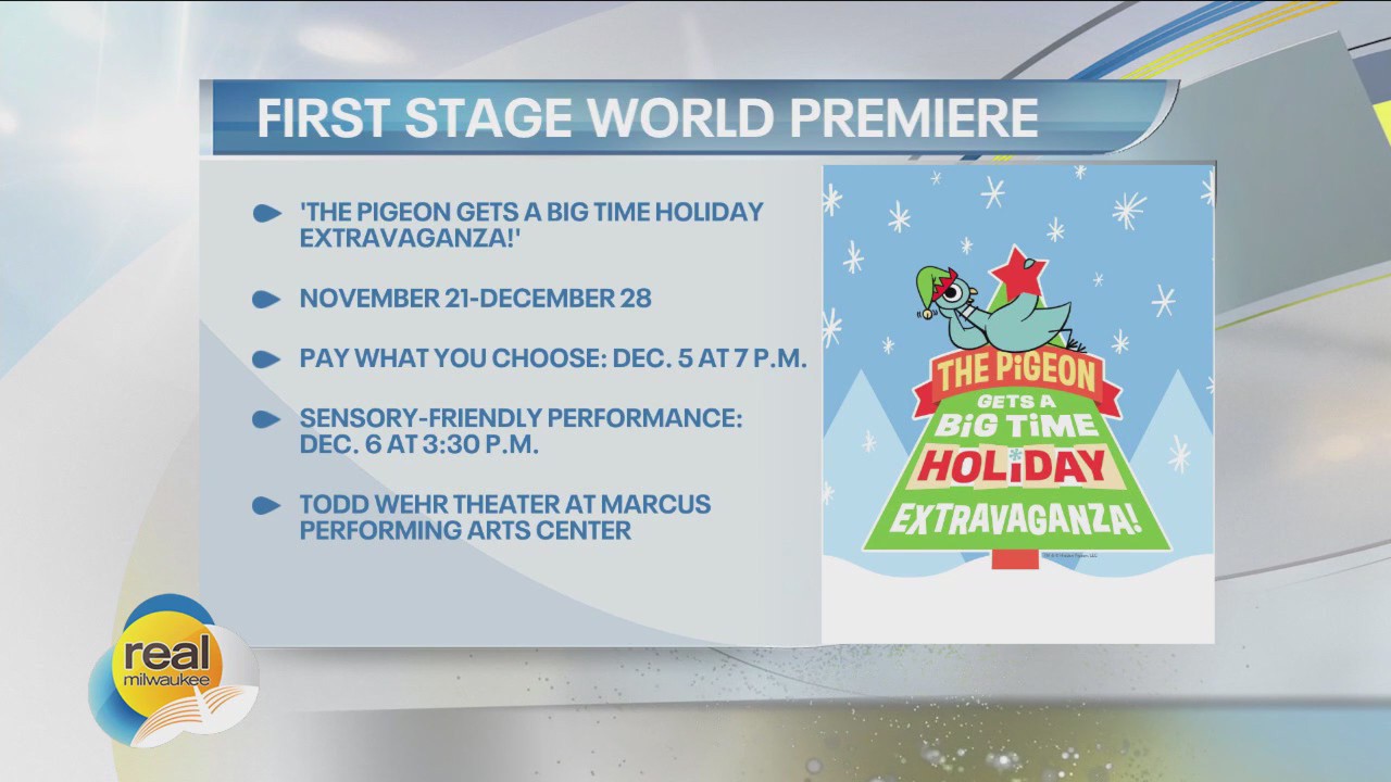 'The Pigeon Gets a Big Time Holiday Extravaganza'; Nov. 21-Dec. 28 at First Stage