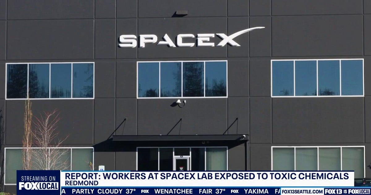 Report: Workers at Redmond SpaceX lab exposed to toxic chemicals