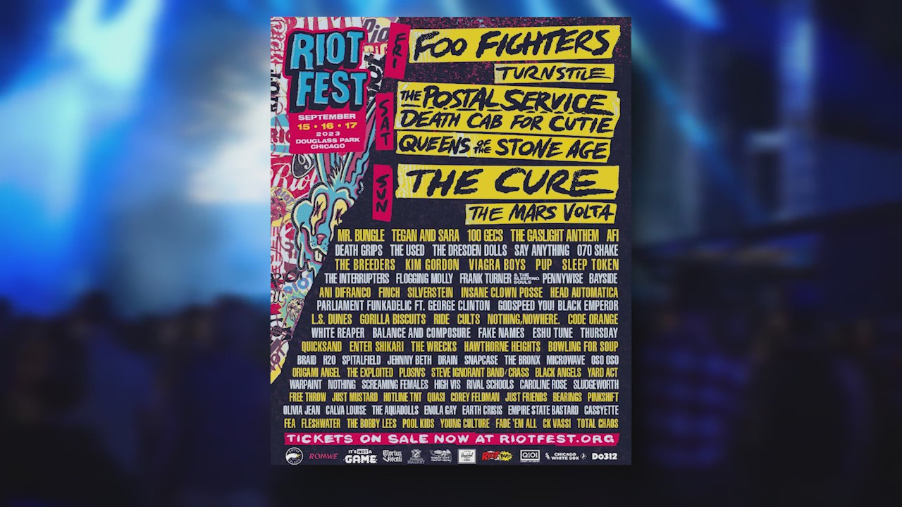 Riot Fest lineup announced, but there's a problem