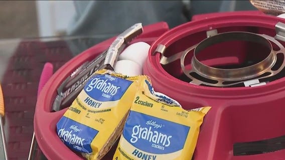 Winter Picnic in a Snow Globe